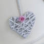 Preview: Silicone Mould - Wicker Heart Mould